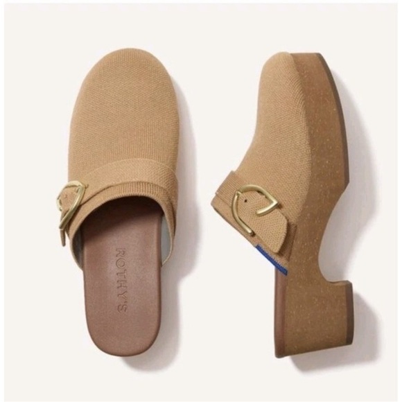 NWOB ROTHYS The Classic Clog butternut color size 9 - Picture 2 of 12